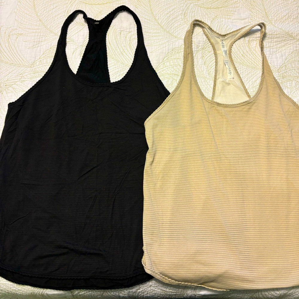 Lululemon set of two racerback tanks